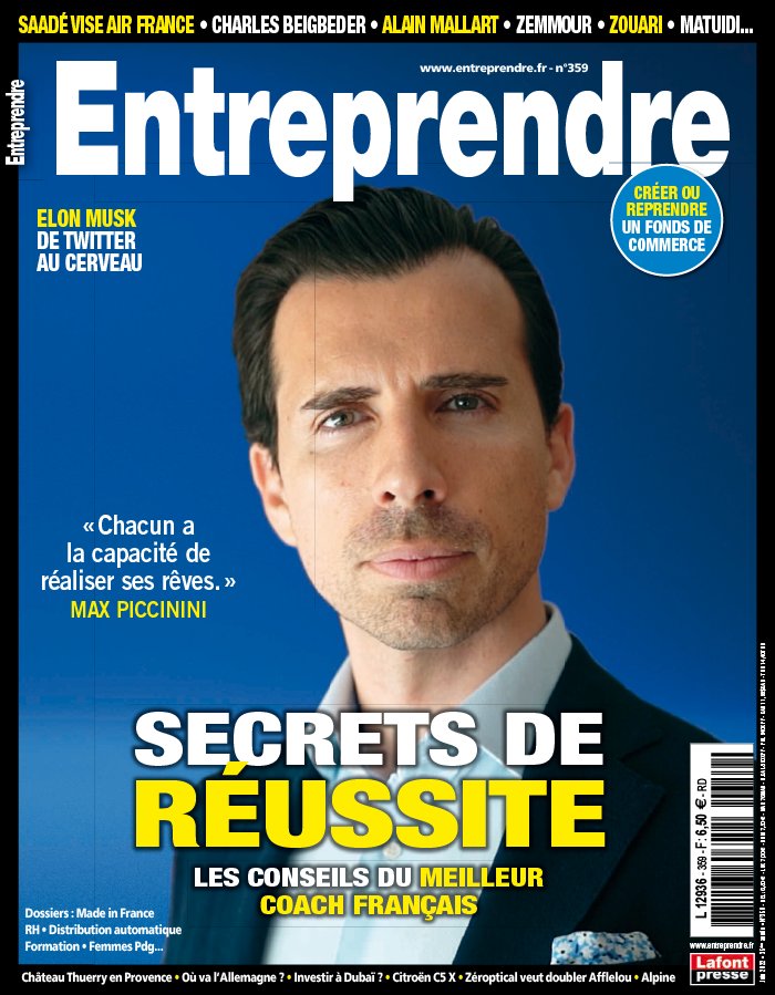 couverture Entreprendre